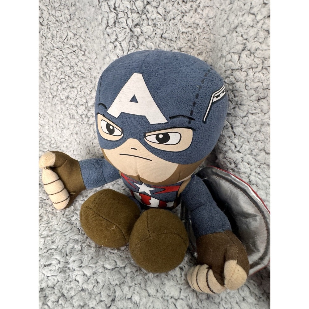 Captain America 6 inch No Tag Plush Marvel Avengers